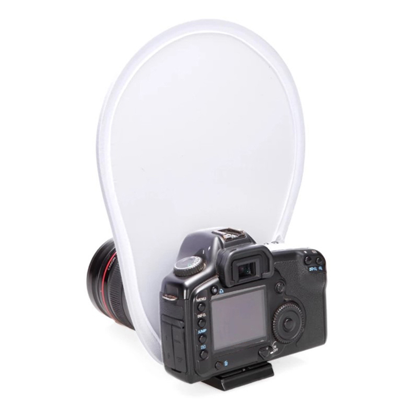Pop Up Flash Diffuser - Universal Photography Flash Lens Diffuser Reflector
