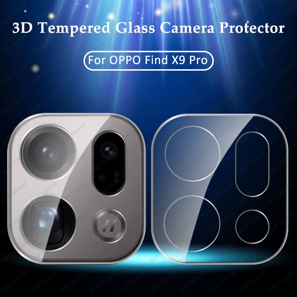 Photography Kit Oppo Find X9 Pro - 2Pcs 3D Clear Camera Glass Protector