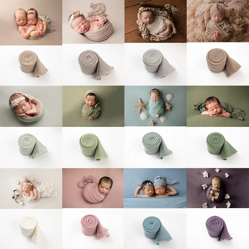 Photography Class - 40/150cm Newborn Photography Props Backdrop Stretch