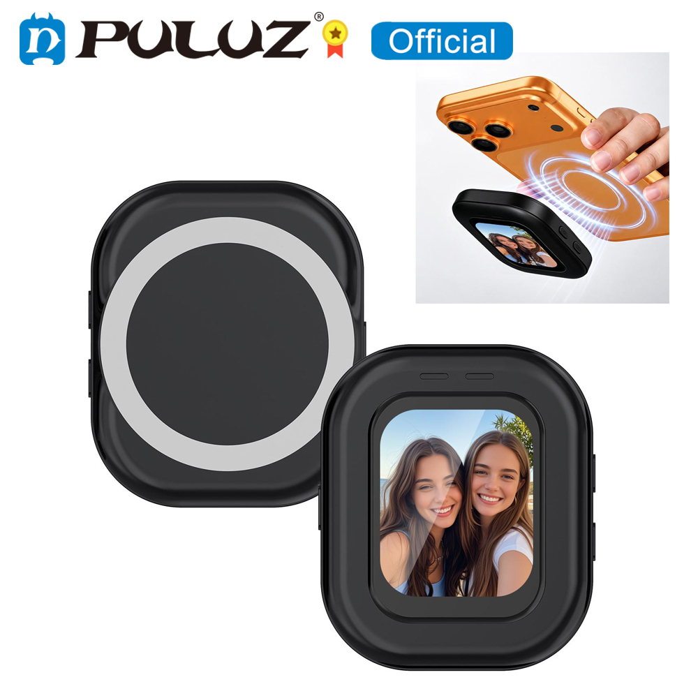 Photography Zoom - PULUZ Magnetic Phone Vlog Selfie Monitor