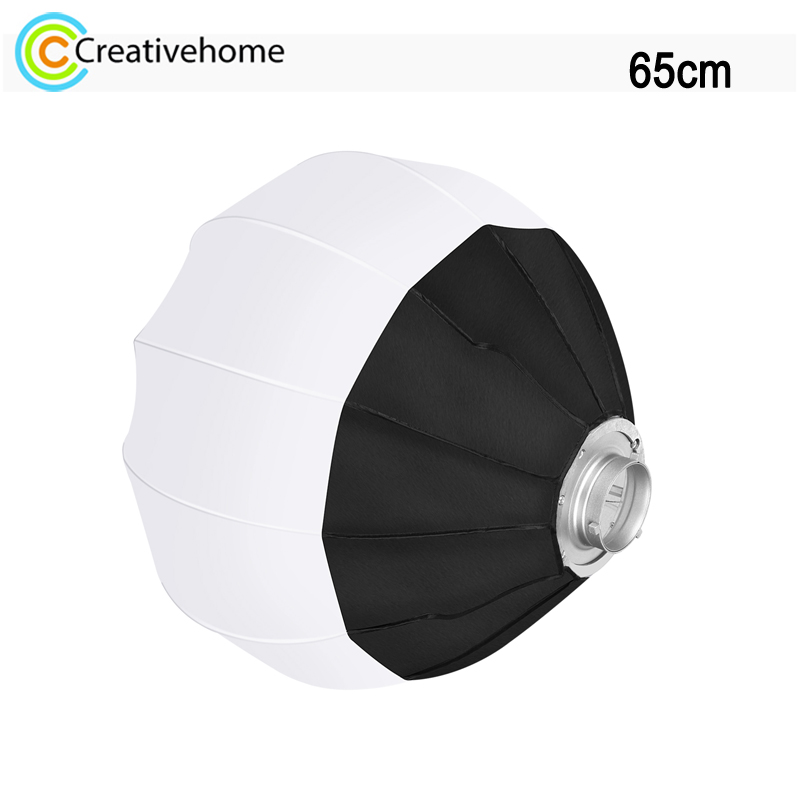 Pop Up Flash Diffuser - PULUZ 65cm Foldable Lantern Softbox Spherical