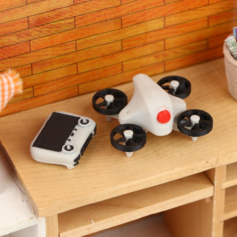 Photography Model - Miniature Simulation Drone Model With Remote