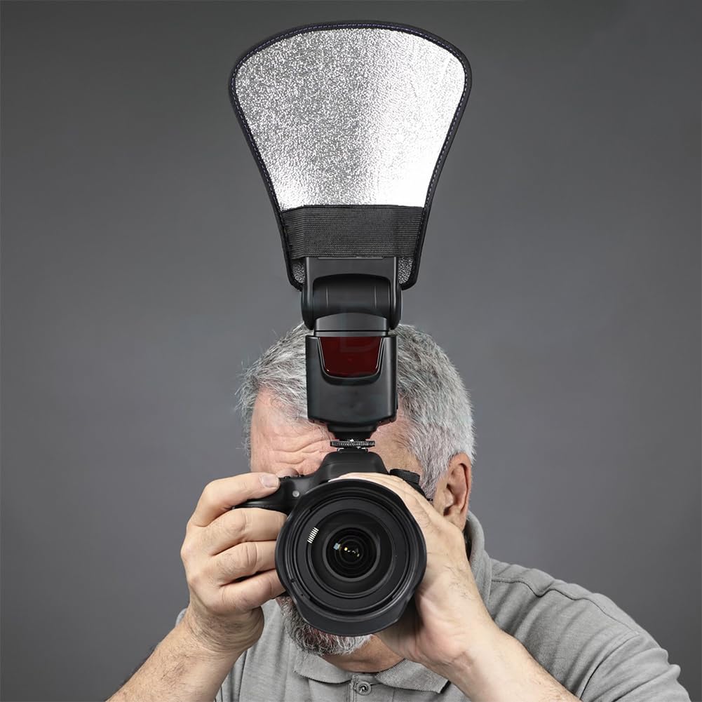 Pop Up Flash Diffuser - Universal 2-in-1 Flash Diffuser Softbox Photo