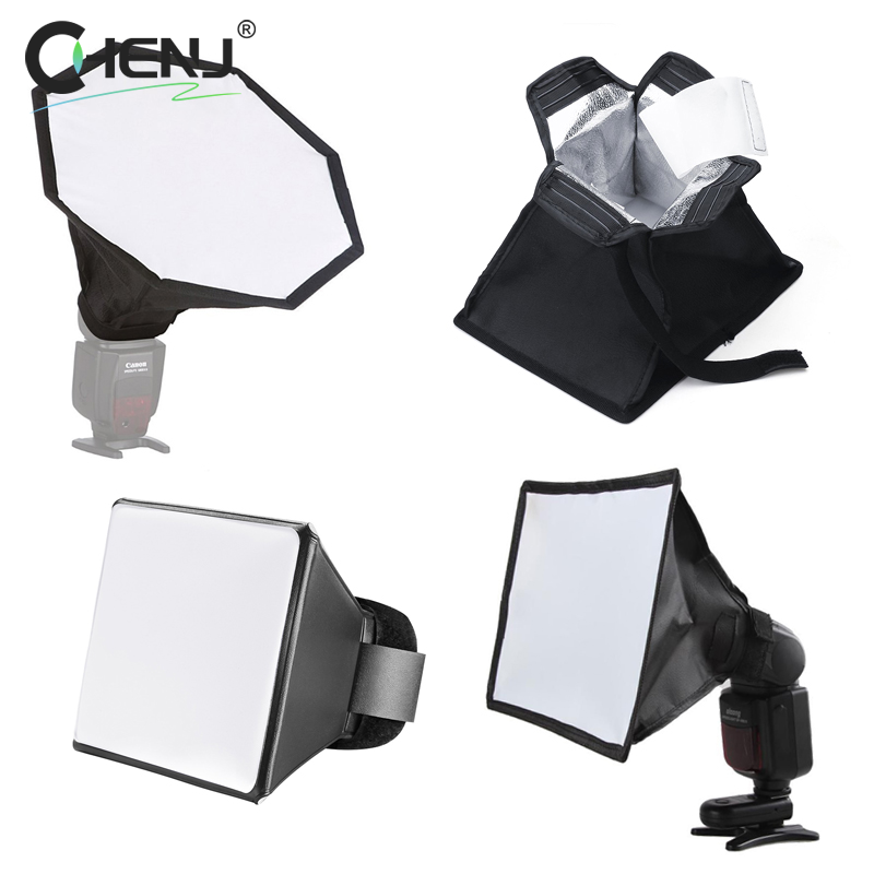Pop Up Flash Diffuser - 1pcs Foldable Flash Diffuser Softbox Universal