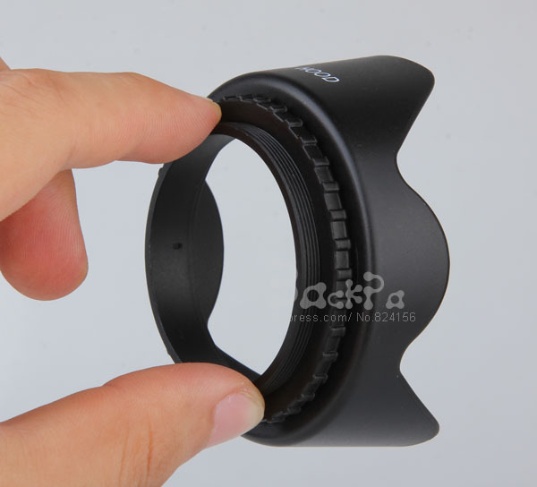 Lens Hood Petal - Camera lens hood 49mm Petal Thread