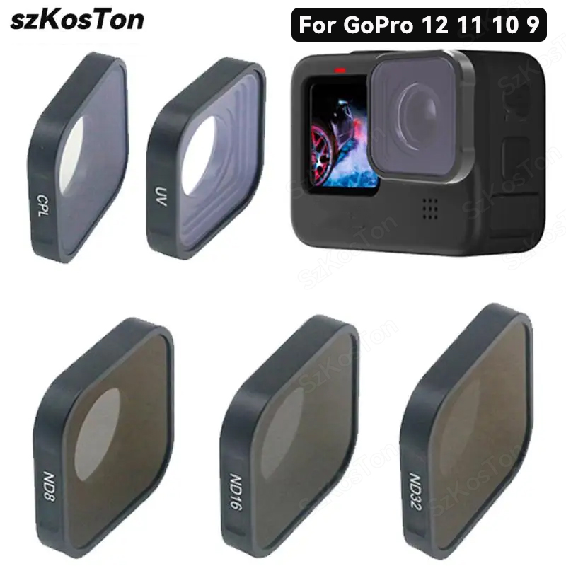 Gopro Action Camera Hero 11 Black - UV CPL ND8 ND16 ND32 Filter