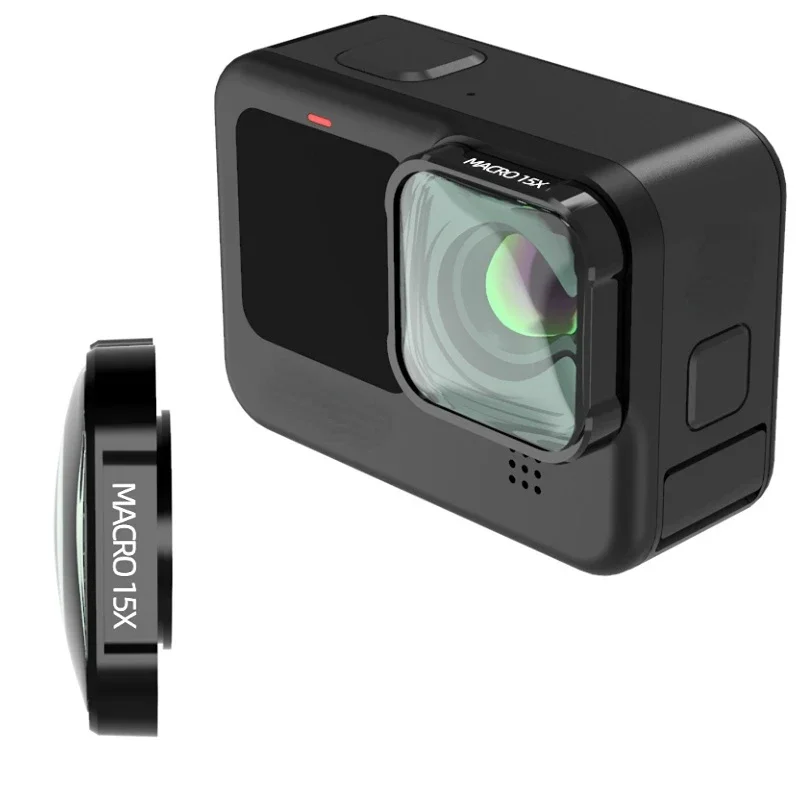 Gopro Action Camera Hero 11 Black - Macro 15X HD Lọc Cho Gopro