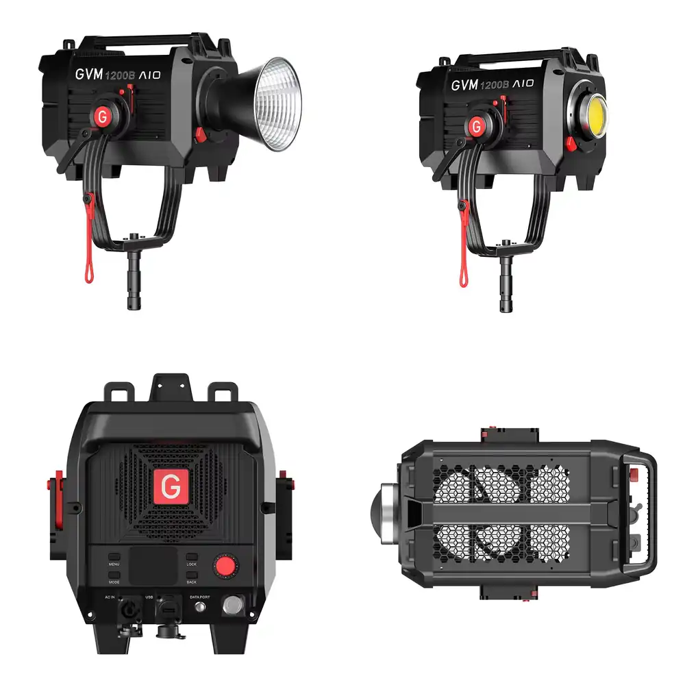 Photography Lighting - GVM SD1200B AIO 1200W Photography COB