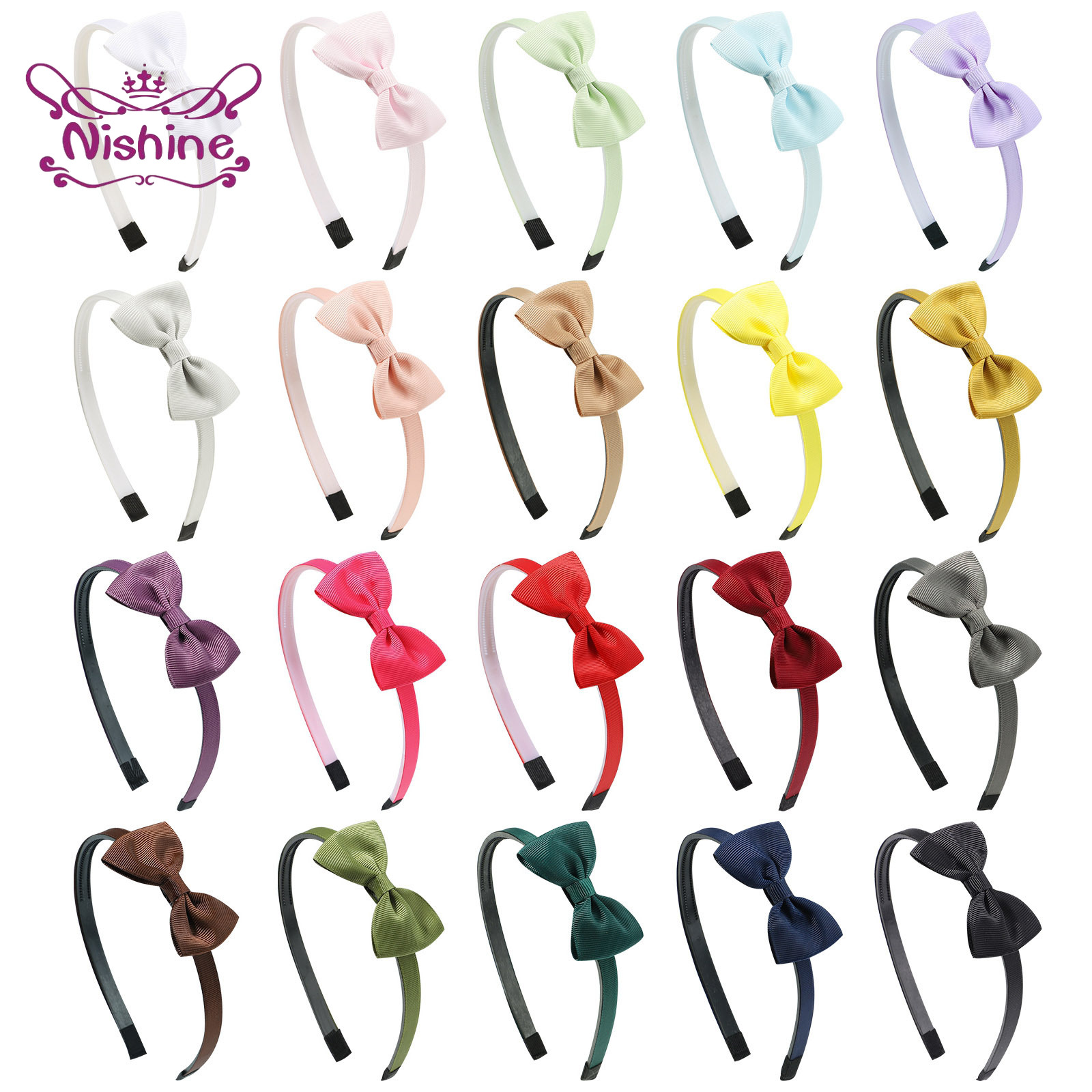 Photography Triangle - 1PCS Ribbon Bow Knot Headband Children