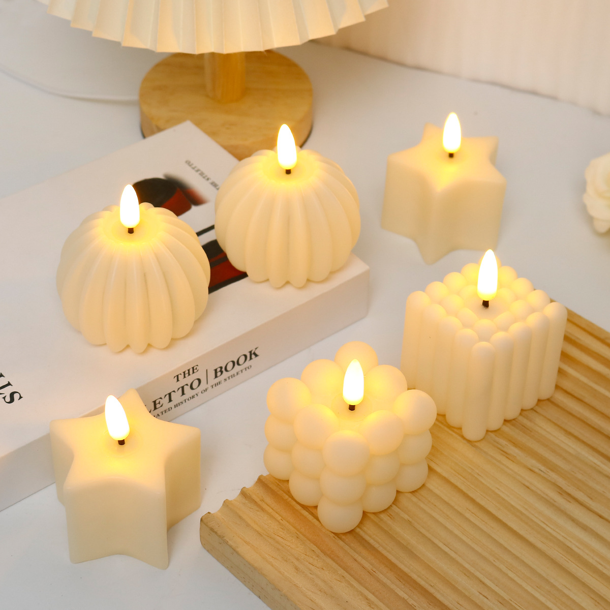Led Candle  Cube for Wedding,  - đánh giá và giá Photography Lighting