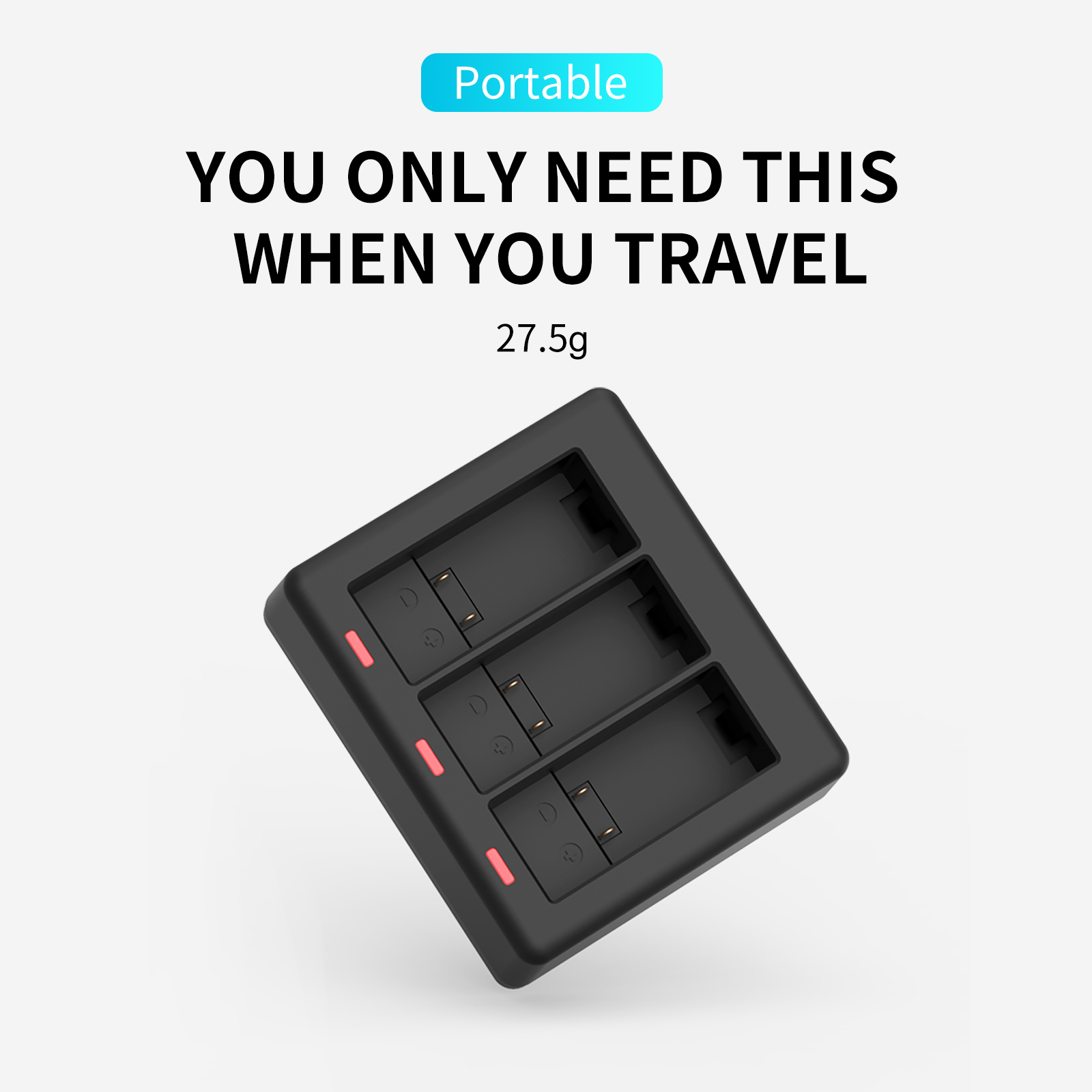 TELESIN 3 Ways Battery Charger - đánh giá và giá Gopro Action Camera Hero 11 Black