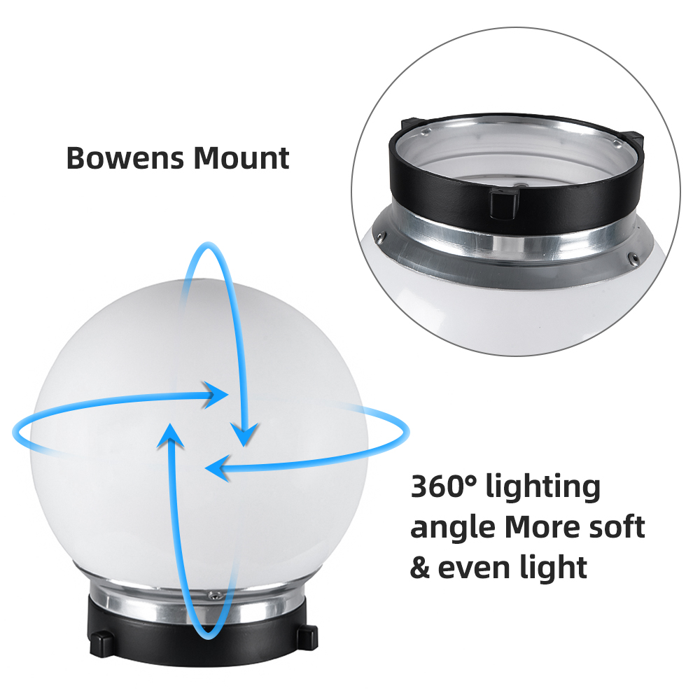 15cm/ 6in Soft Light Ball for  - đánh giá và giá Pop Up Flash Diffuser