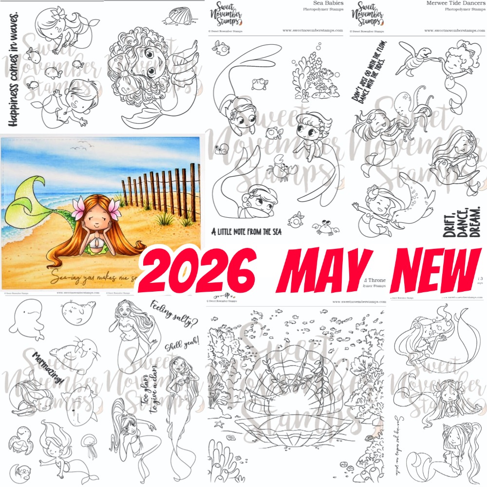 2026 New Clear Stamp Set - Sea - đánh giá và giá Photography Triangle