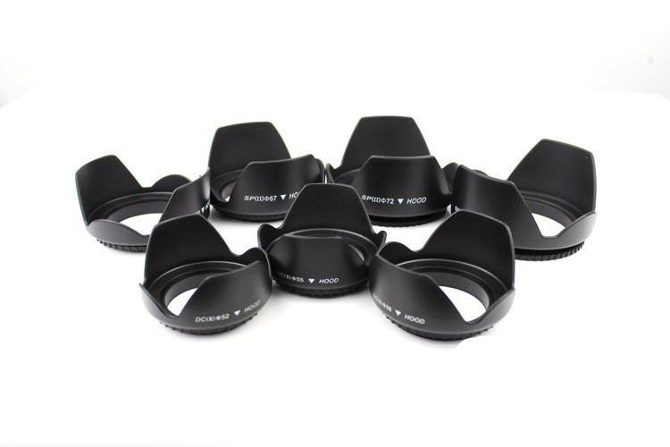 Đa năng Lens Hood 49mm 52mm 58 - đánh giá và giá Lens Hood Petal