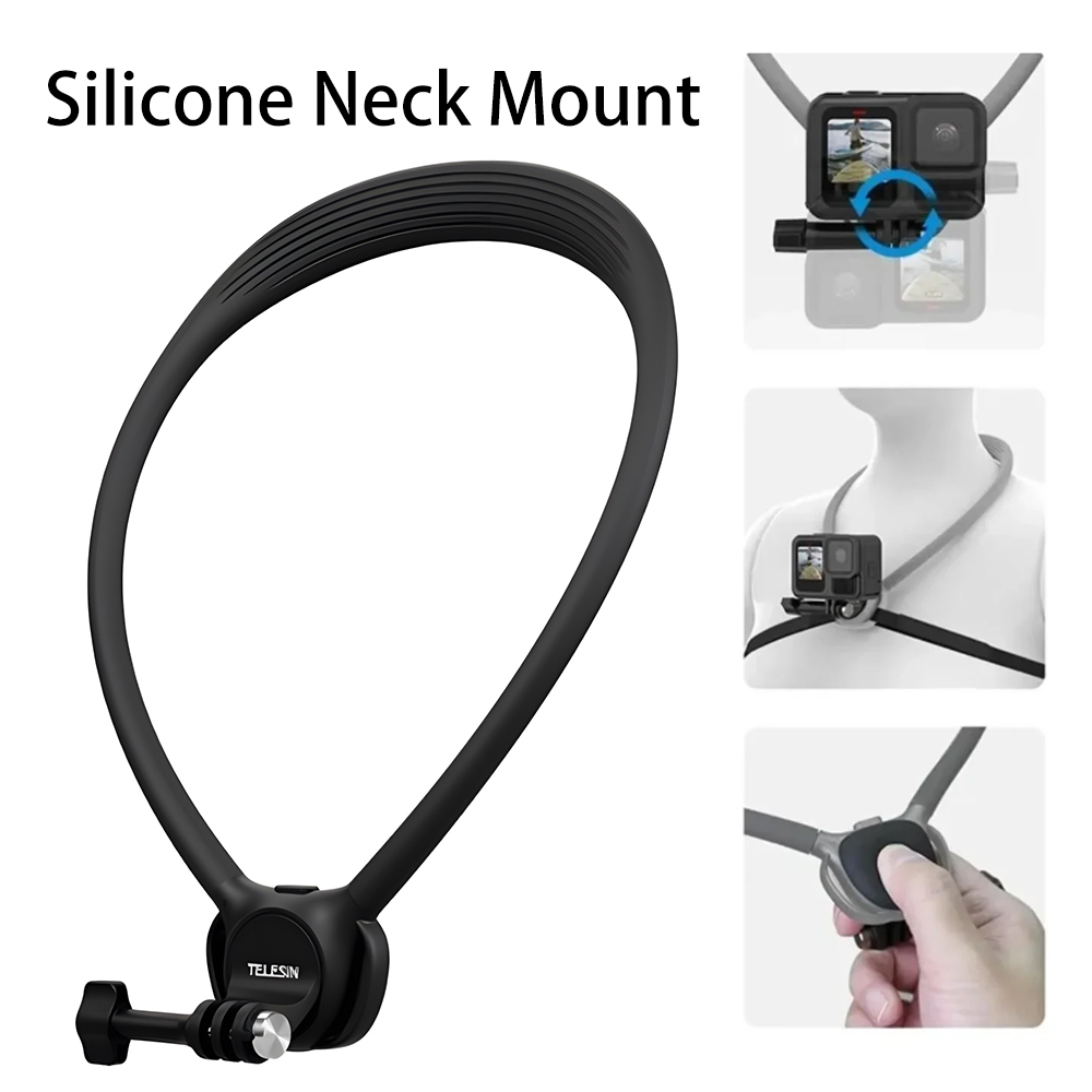 Silicone Neck Mount Soft for G - đánh giá và giá Insta360 Camera Go 3
