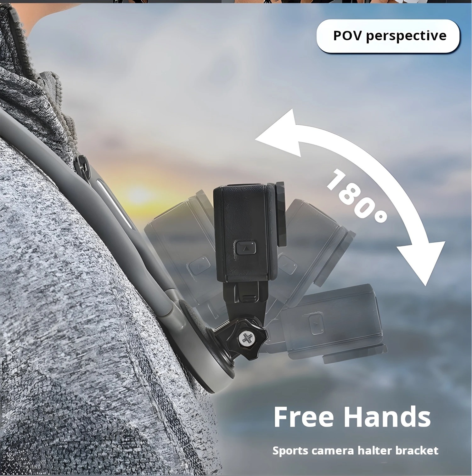 Silicone Neck Mount Soft for G - đánh giá và giá Insta360 Camera Go 3