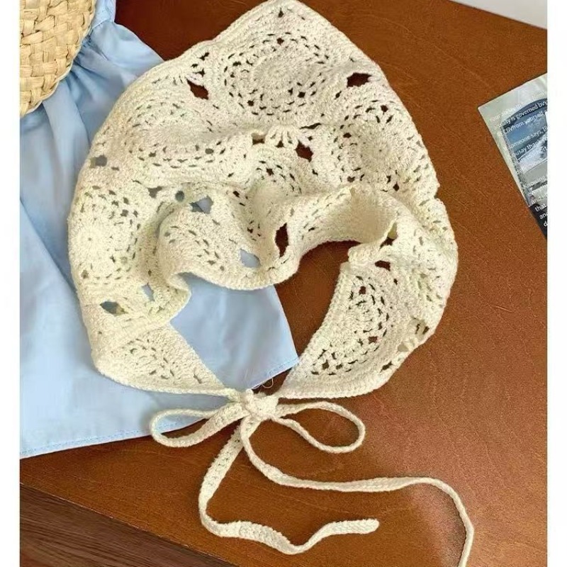 Knitted Triangle Turban Scarf  - đánh giá và giá Photography Triangle