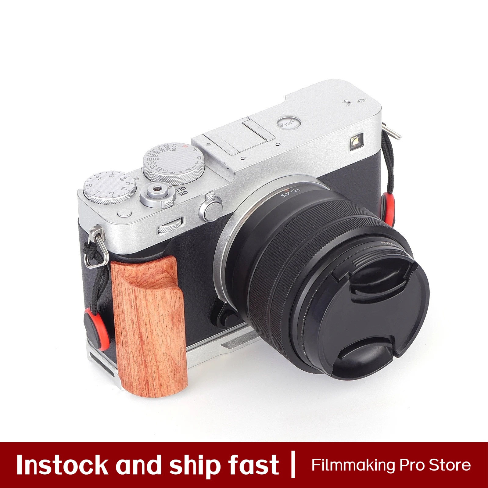 FITTEST Wooden Handgrip for Fu - đánh giá và giá Camera Cage Baseplate