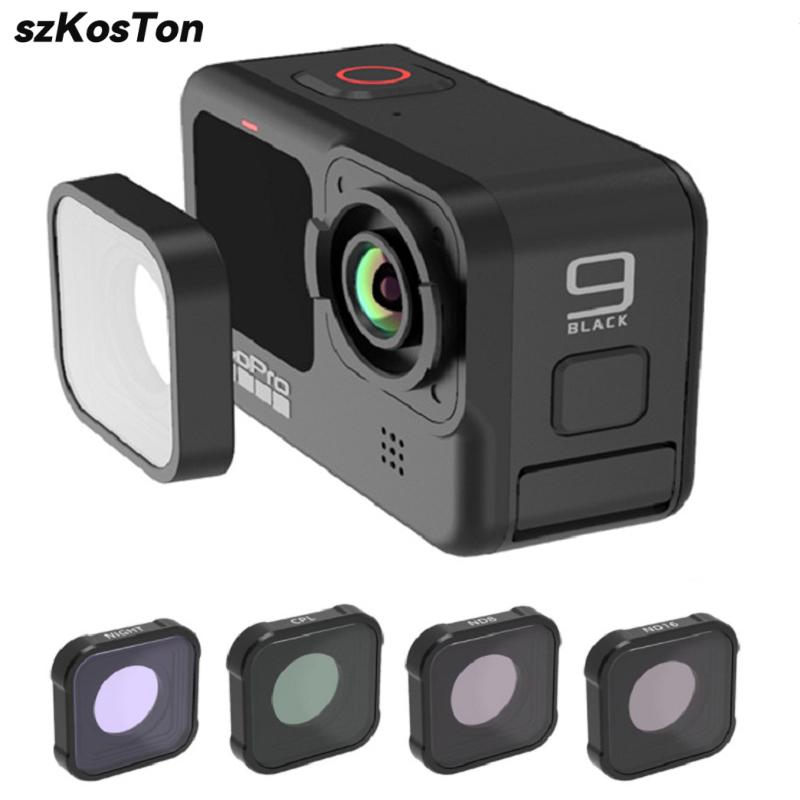 CPL ND8 ND16 ND32 Polarizer Fi - đánh giá và giá Gopro Action Camera Hero 11 Black
