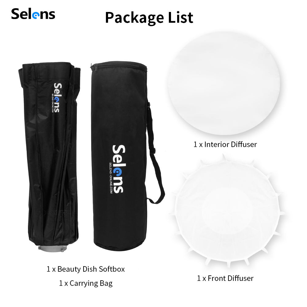 Selens 85Cm Dù Radar Softbox Đ - đánh giá và giá Photography Umbrella Light