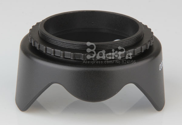 Camera lens hood 49mm Petal Th - đánh giá và giá Lens Hood Petal
