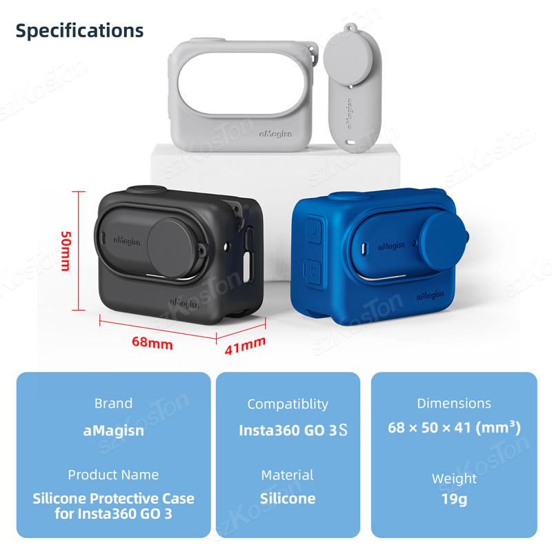 Silicone Protective Case For I - đánh giá và giá Insta360 Camera Go 3
