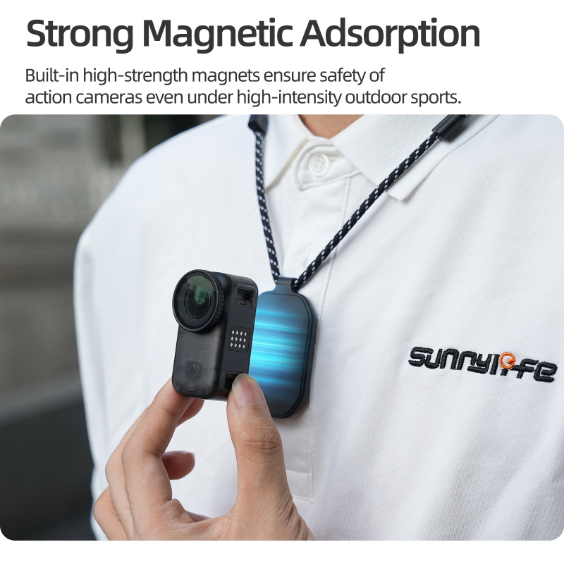 Magnetic Camera Mount Neck Lan - đánh giá và giá Insta360 Camera Go 3