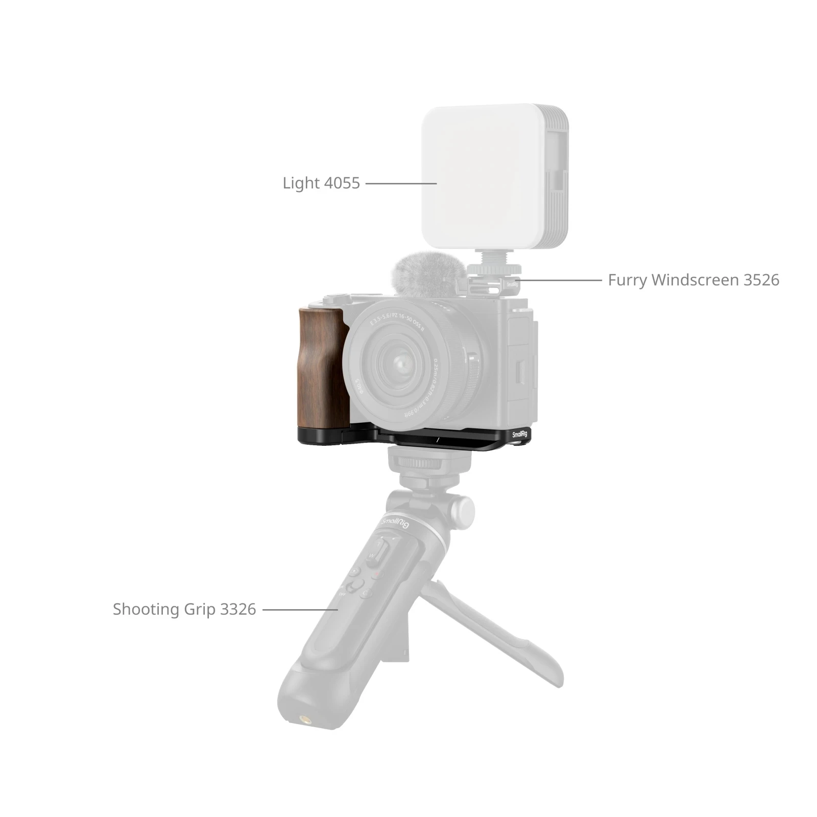 Smallrig HawkLock Quick Releas - đánh giá và giá Camera Cage Baseplate
