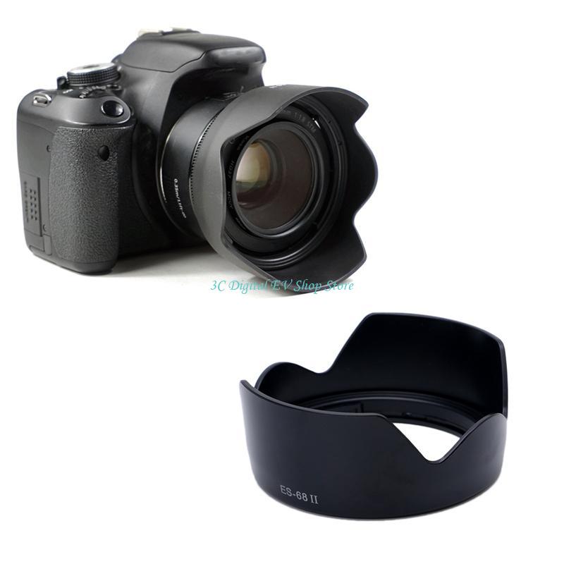Loa che nắng gắn lưỡi lê E74D  - đánh giá và giá Lens Hood Petal