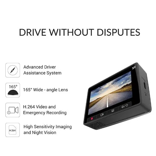 xiao YI Smart Dash Cam For Car - đánh giá và giá Xiaomi Photography Kit
