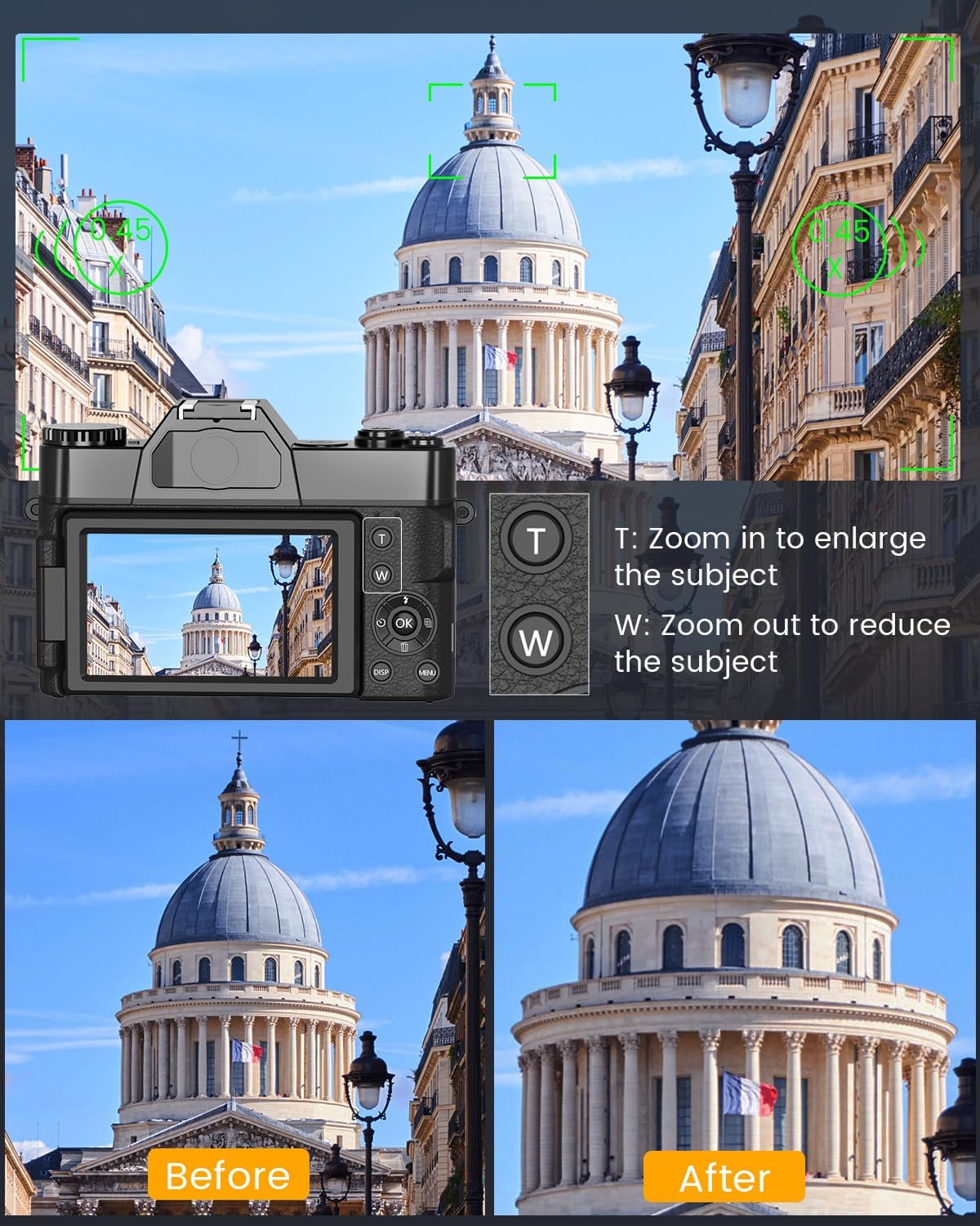 Digital Camera for Vlogging an - đánh giá và giá Photography Zoom