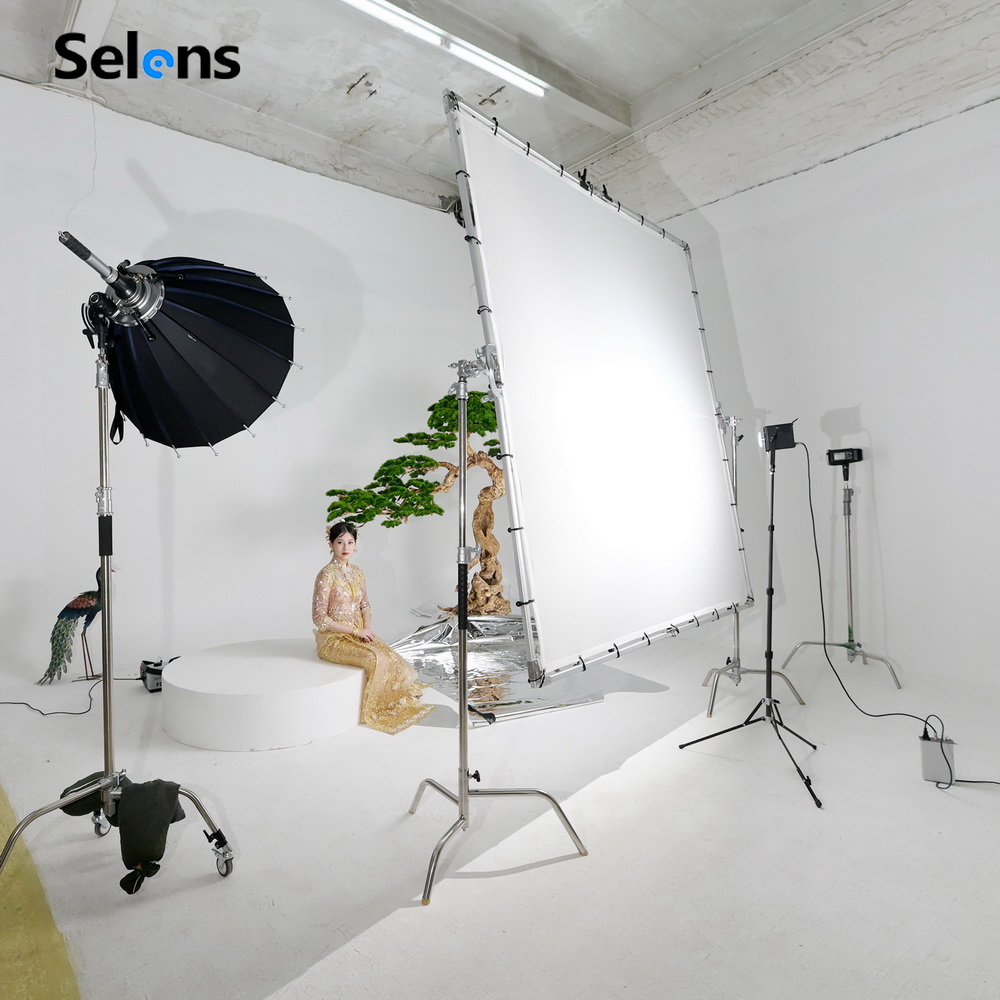 Selens Foldable 1.5/2/2.4M But - đánh giá và giá Pop Up Flash Diffuser