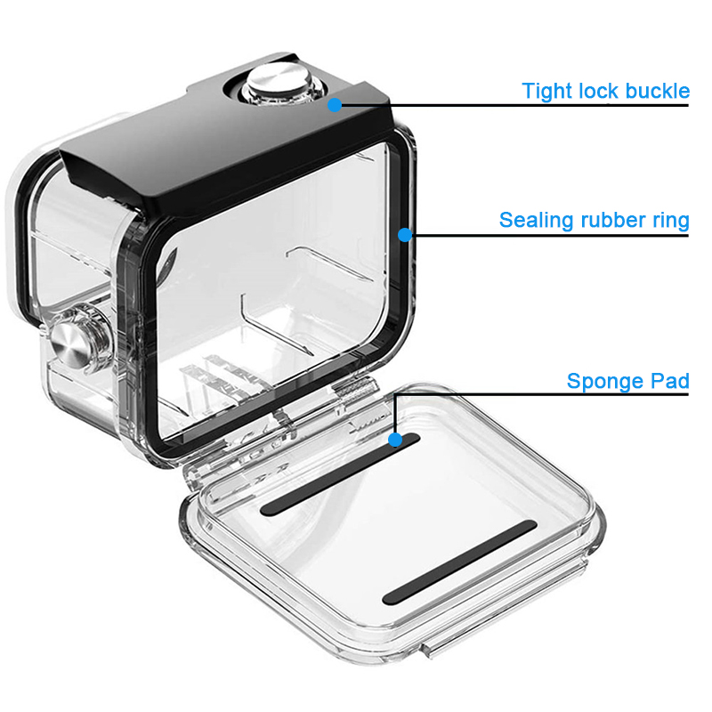 60M Waterproof Case For GoPro  - đánh giá và giá Gopro Action Camera Hero 11 Black