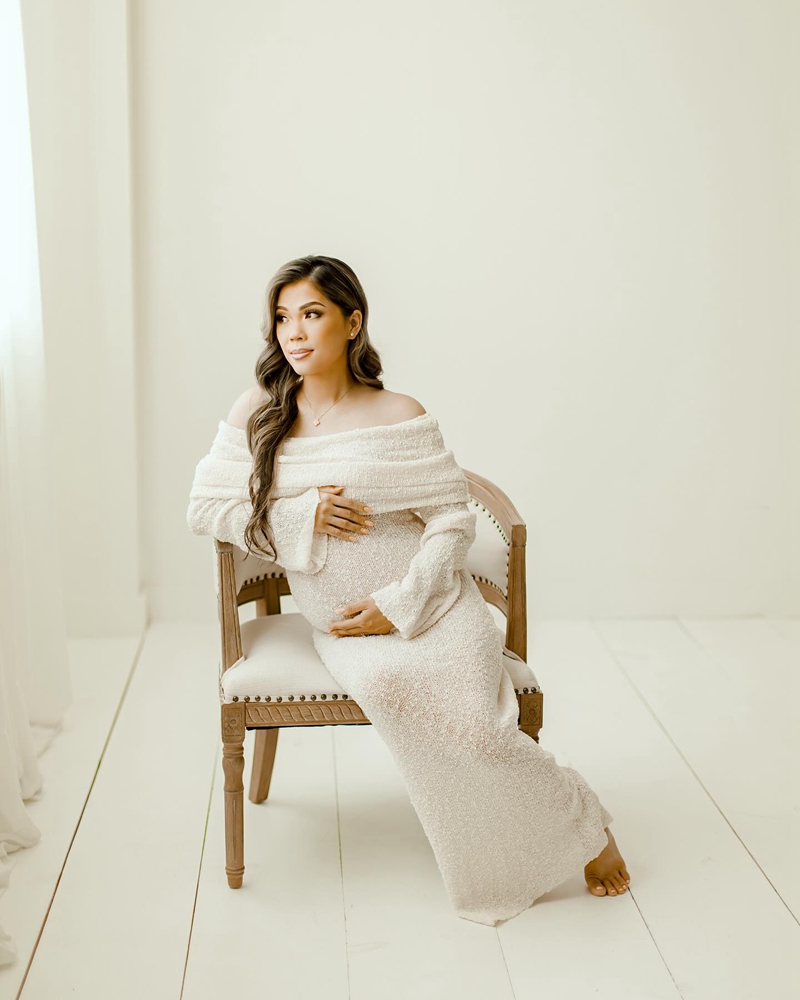 Maternity Photoshoot Dress Lon - đánh giá và giá Photography Class