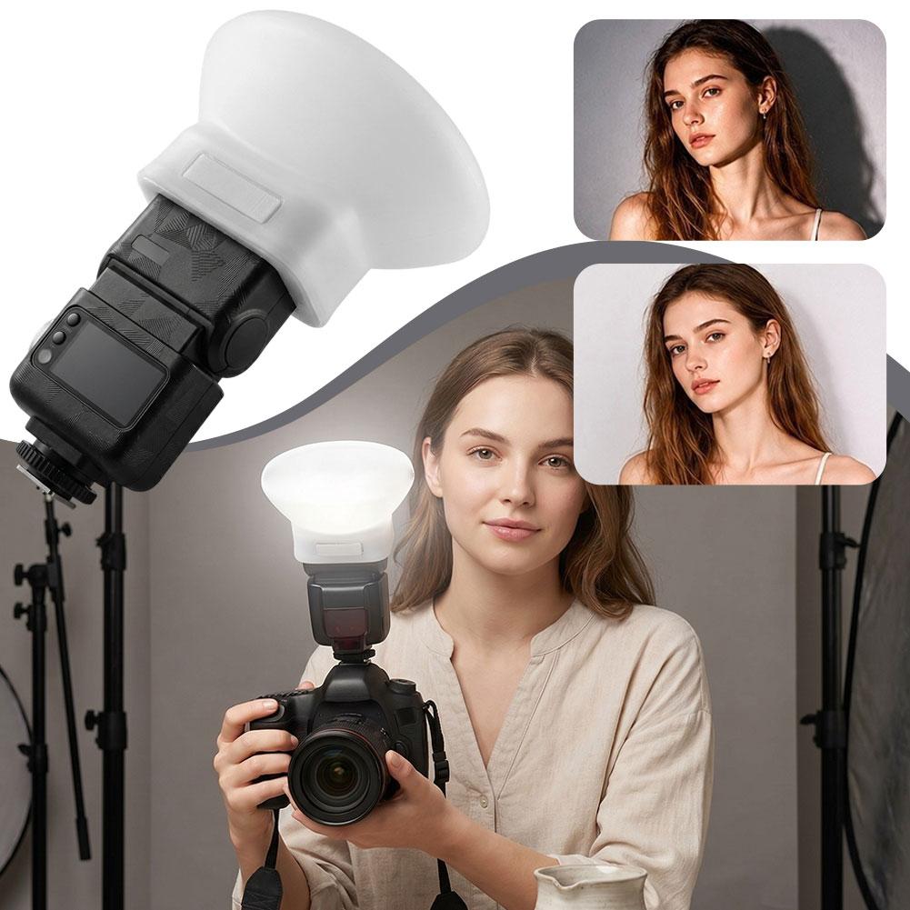Silicone Flash Diffuser Cover  - đánh giá và giá Pop Up Flash Diffuser