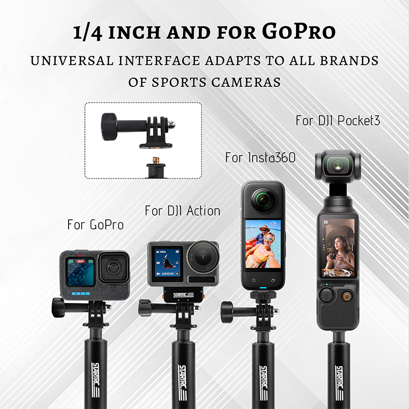 Selfie Stick 1.32m Underwater  - đánh giá và giá Insta360 Camera Go 3