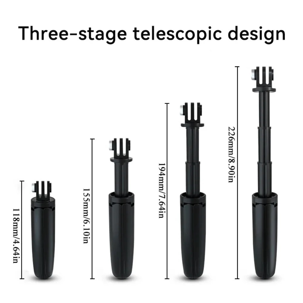 Mini Extendable Tripod Foldabl - đánh giá và giá Gopro Action Camera Hero 11 Black