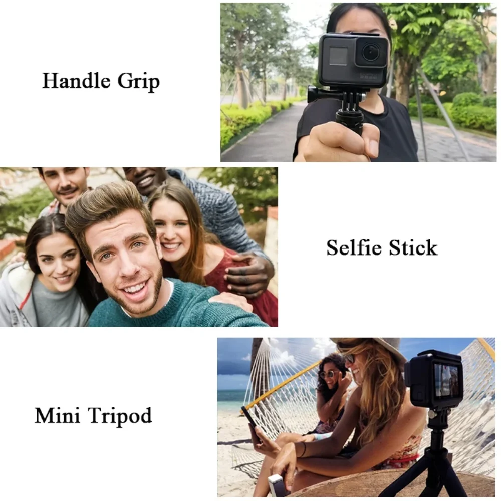 Mini Extendable Tripod Foldabl - đánh giá và giá Gopro Action Camera Hero 11 Black