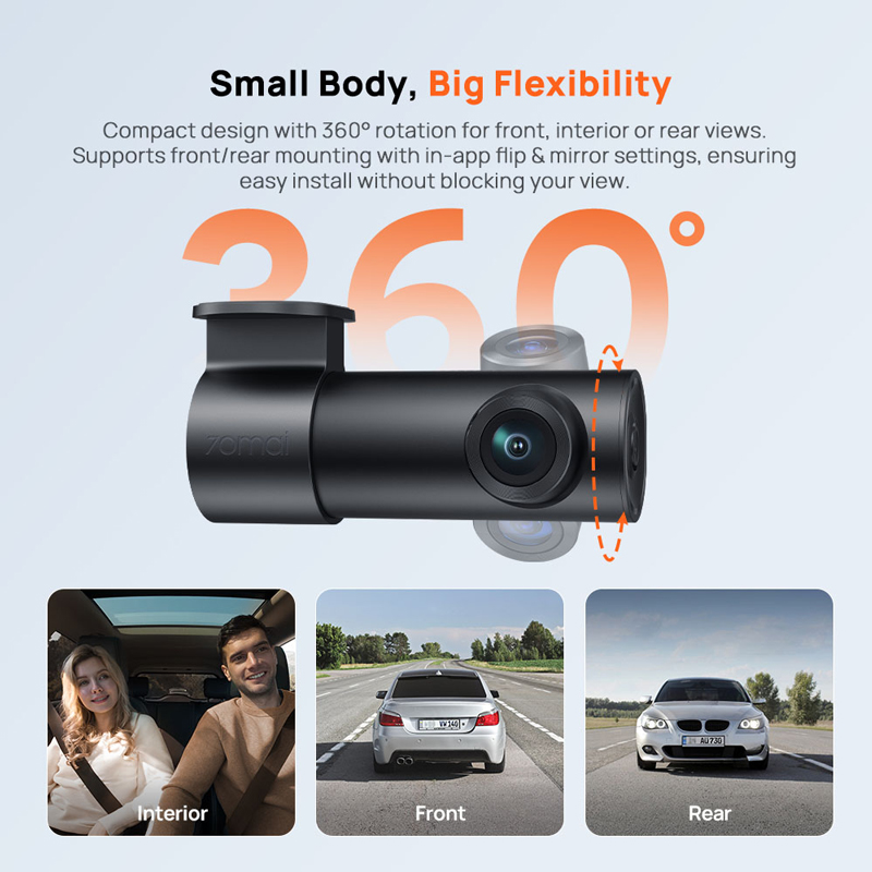 70mai M310 Plus 2K 1440P Dash  - đánh giá và giá Xiaomi Photography Kit