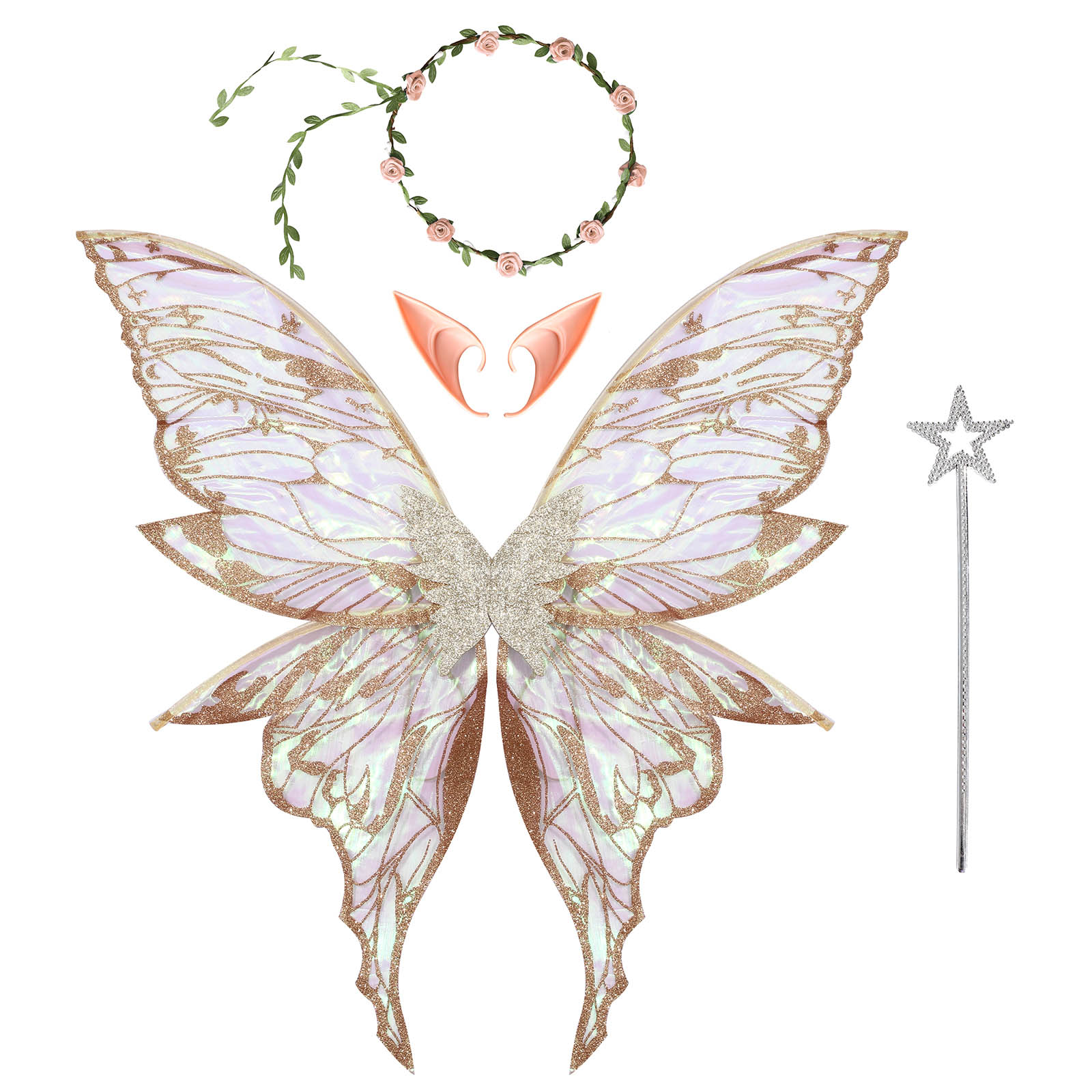 Butterfly Fairy Elf Costume Wi - đánh giá và giá Photography Day
