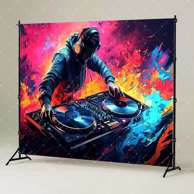 Hip Hop Music DJ Party Decorat - đánh giá và giá Photography Darkroom