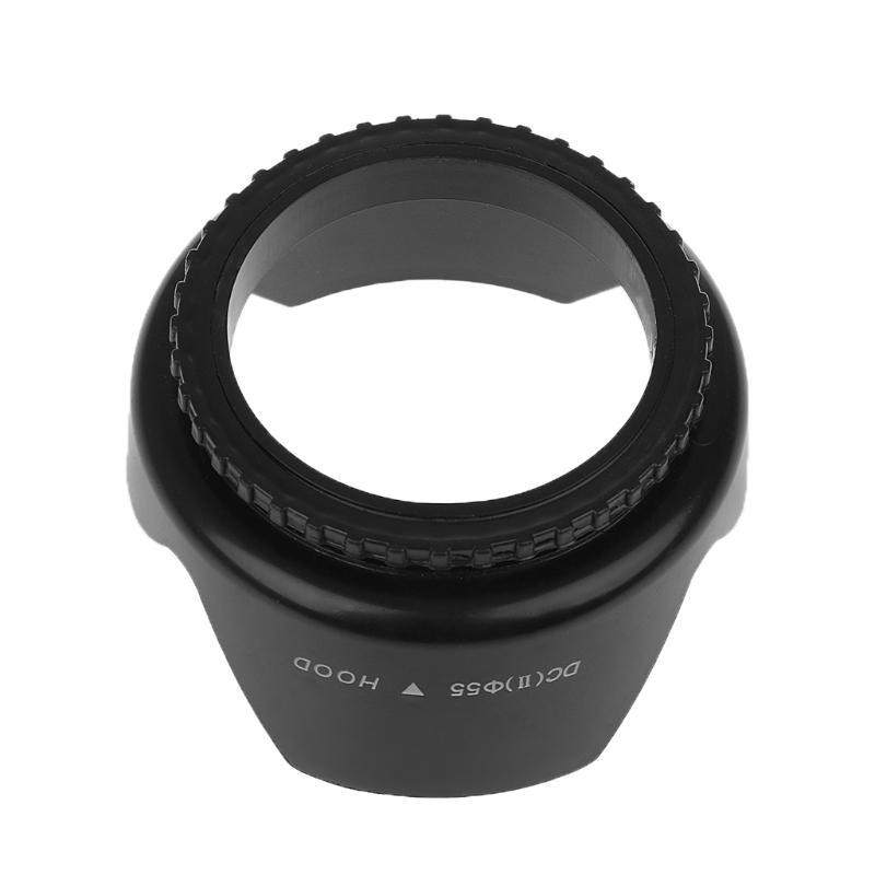 R53C 55mm Vít hoa che nắng ống - đánh giá và giá Lens Hood Petal