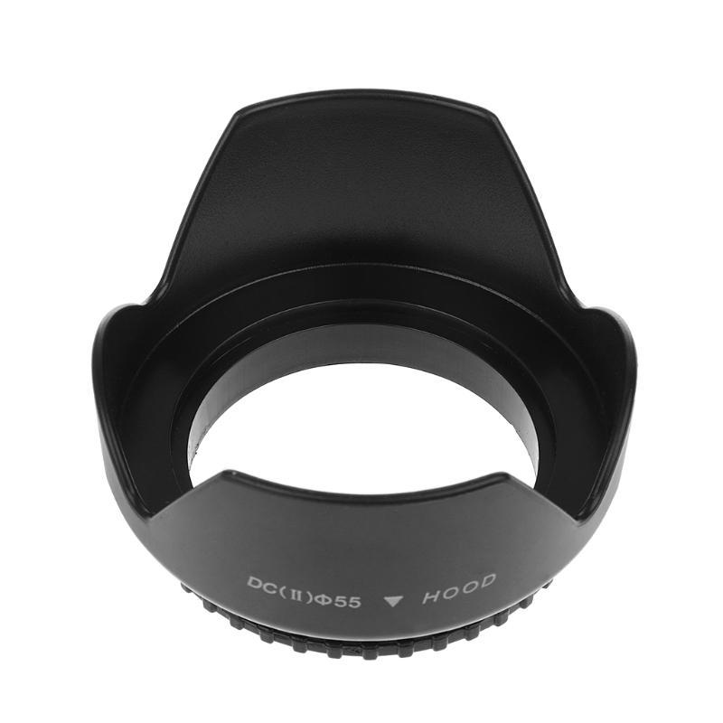 R53C 55mm Vít hoa che nắng ống - đánh giá và giá Lens Hood Petal