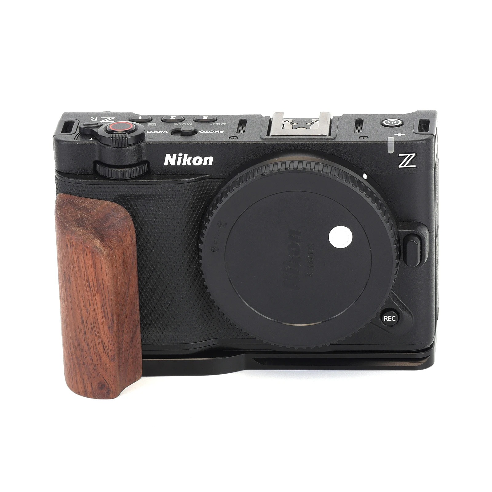 Fittest Wooden Handgrip for Ni - đánh giá và giá Camera Cage Baseplate