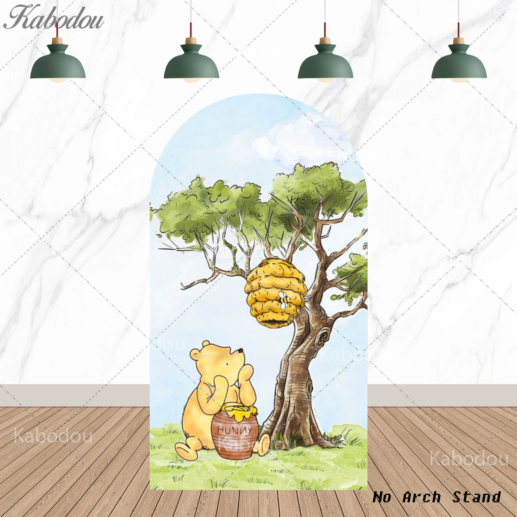 Winnie the Pooh Arch Backgroun - đánh giá và giá Photography Class