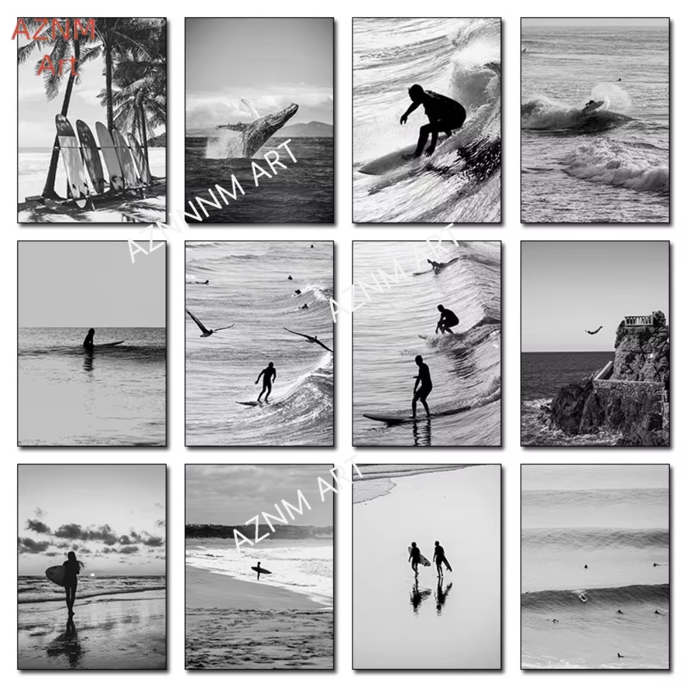 1PC ，Fine Surfing Black and Wh - đánh giá và giá Photography Class