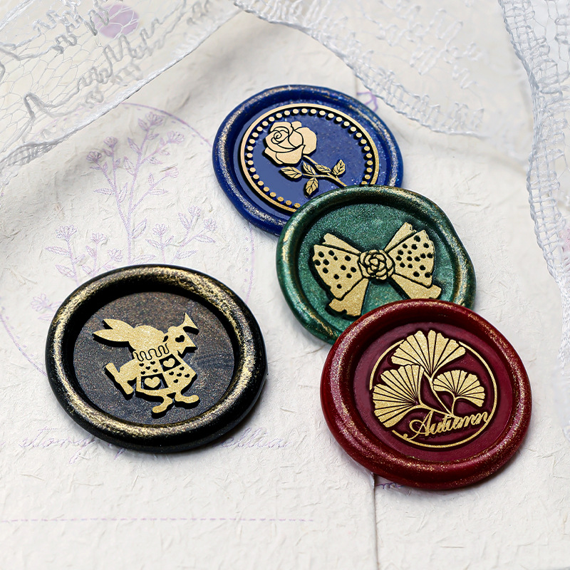 1.5x1.5cm Mini Wax Seal Stamps - đánh giá và giá Photography Coffee