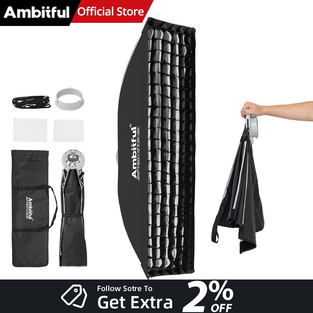 AMBITFUL Q7-II 30*120cm Bowens - đánh giá và giá Photography Darkroom
