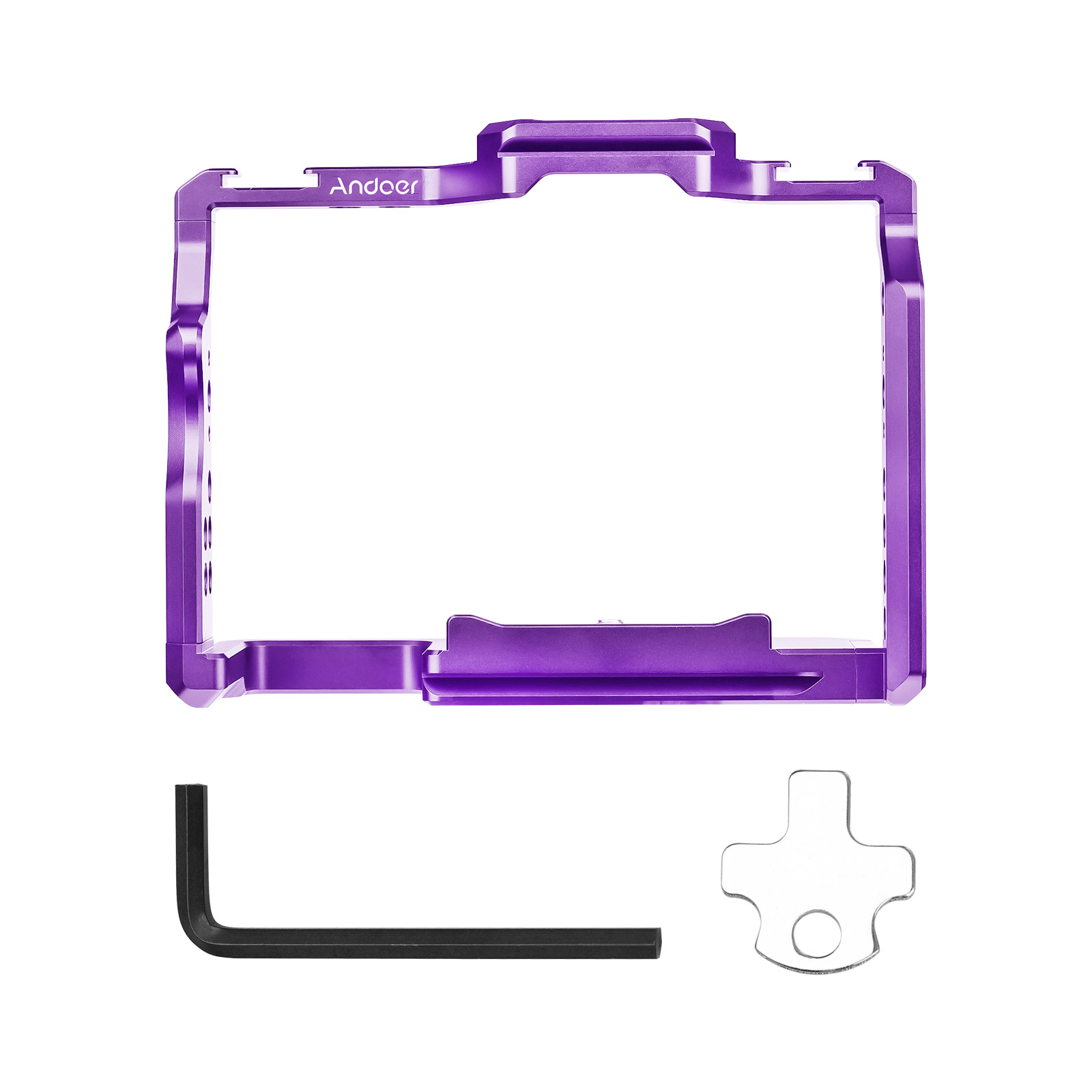 Andoer Camera Cage Aluminum Al - đánh giá và giá Camera Cage Baseplate