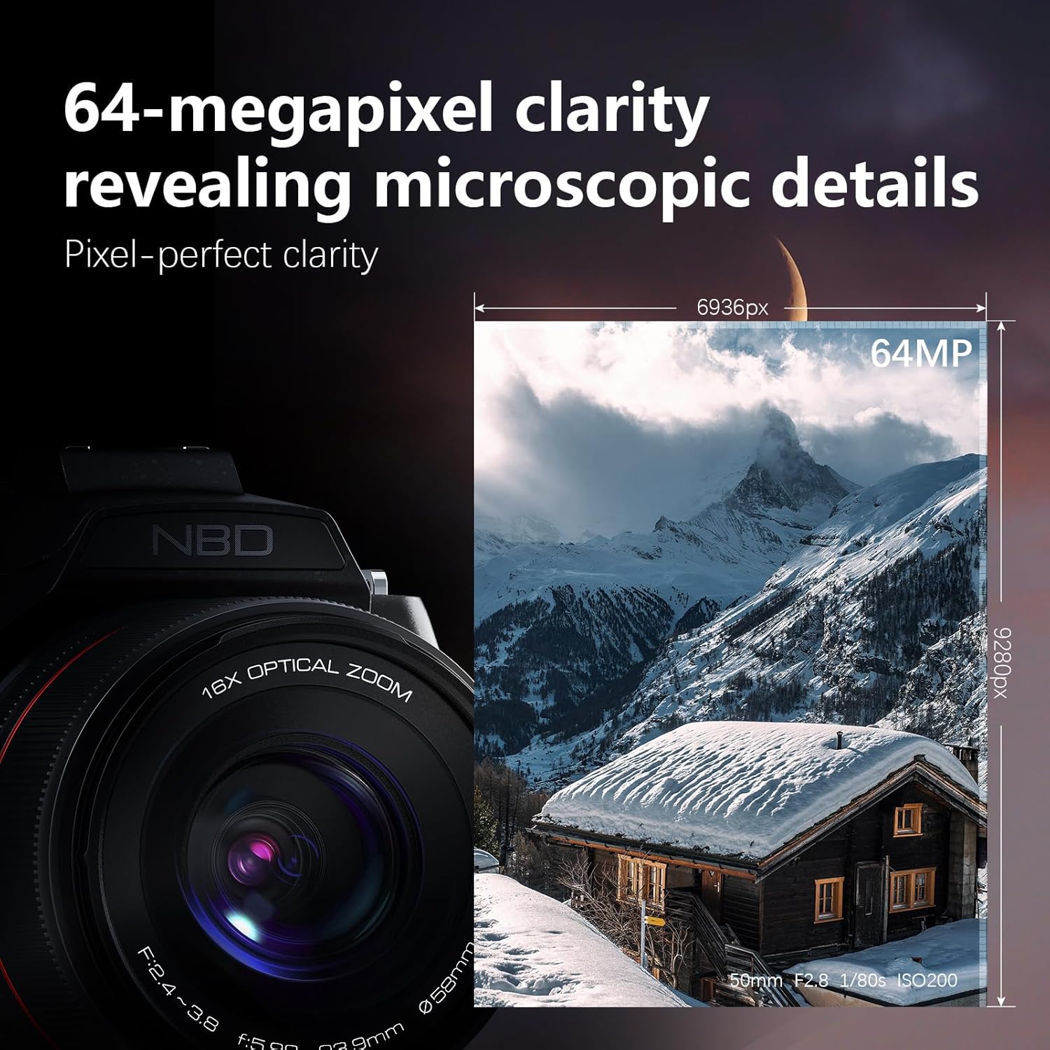 Professional 8K 64MP Photograp - đánh giá và giá Photography Zoom